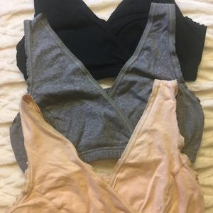 3 nursing sleep bras